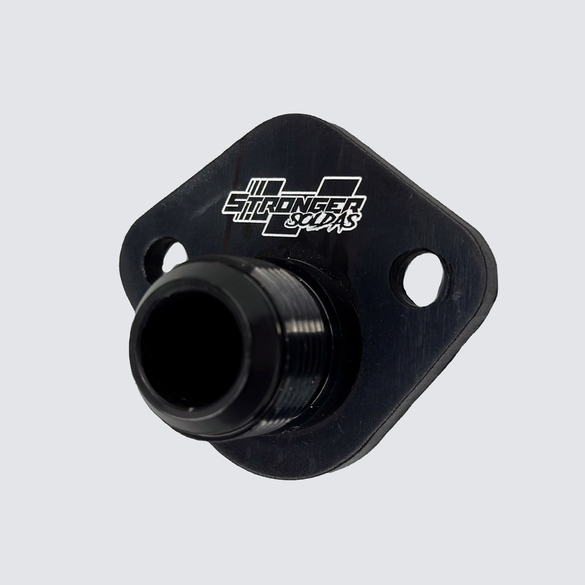 Flange Adaptador Bomba Mecânica Motor AP 12AN Preto Texturizado
