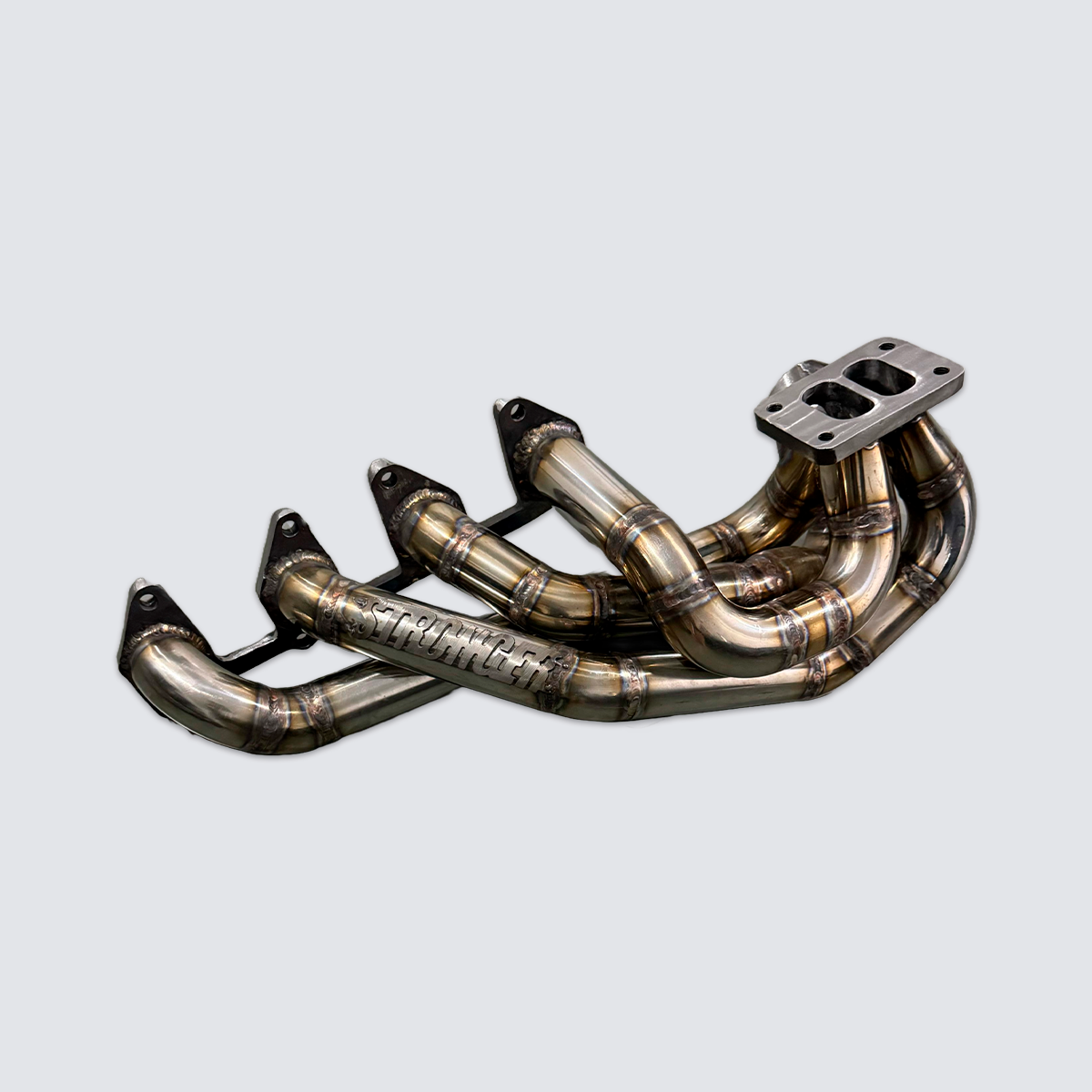COLETOR DE ESCAPE GM 8V FAMILIA 2 DESLOCADO LADO BATERIA (inox) (KADETT/ASTRA/CORSA/VECTRA)