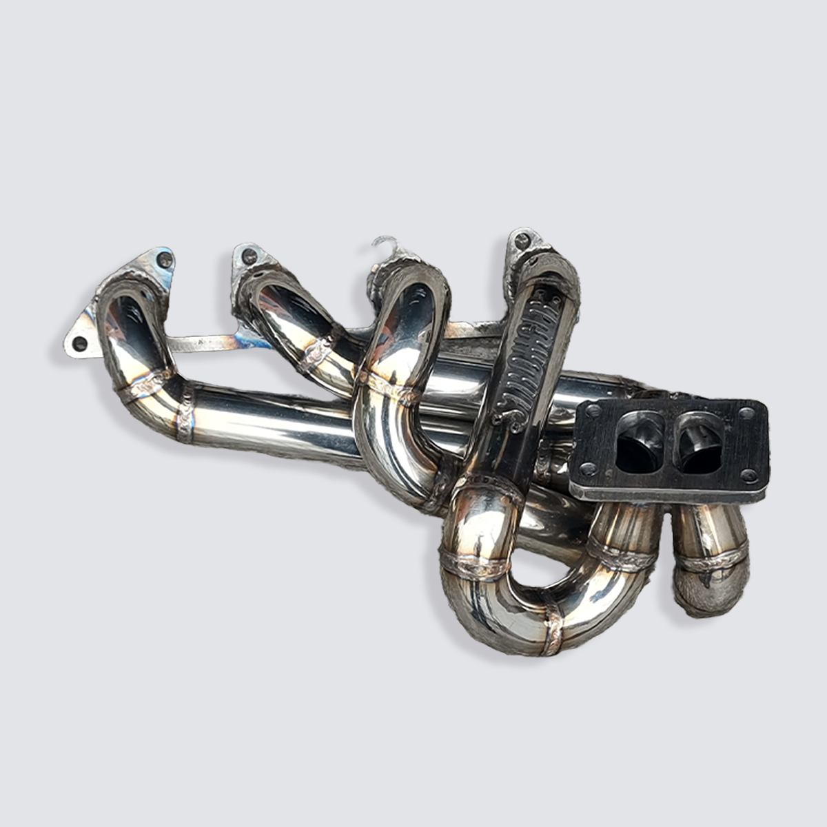 COLETOR DE ESCAPE CHEVETTE OHC LONGO (inox)